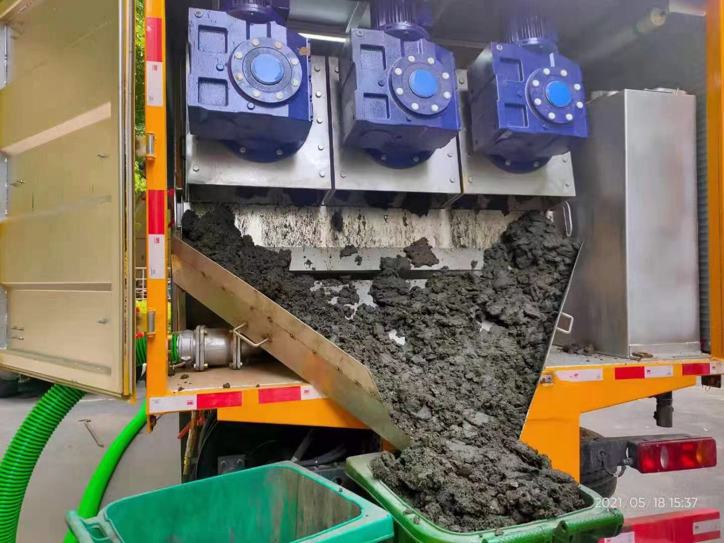 娄底化粪池清掏城市维护站-泥浆净化干湿分离处理